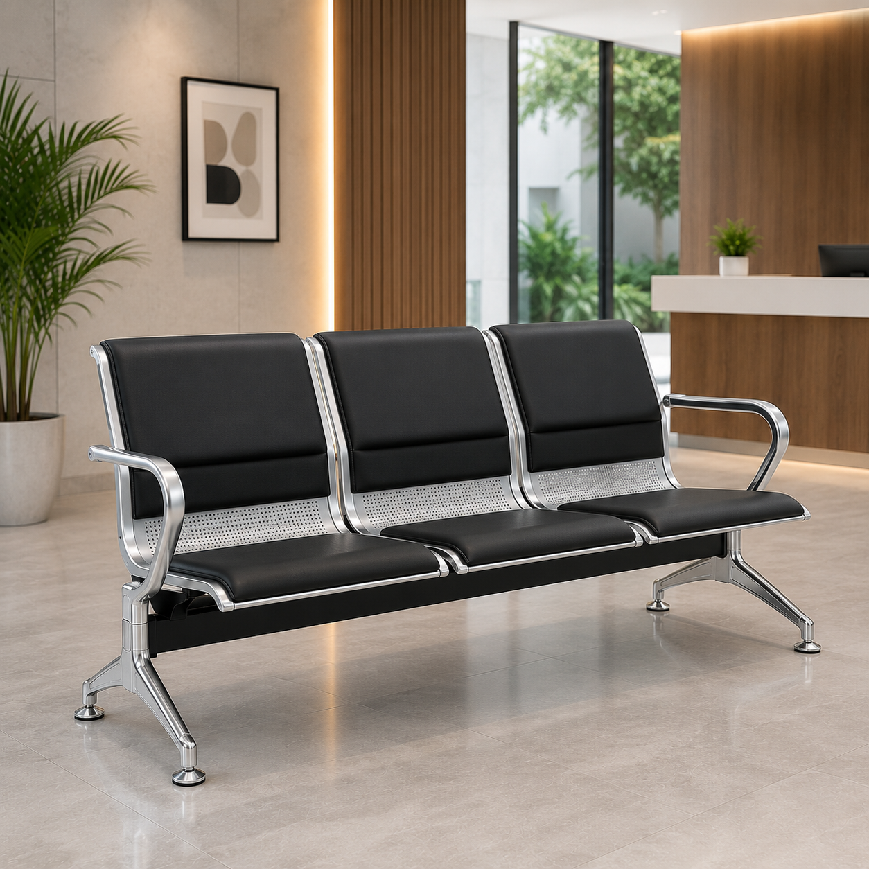 Best Three seater waiting bench manufacturer in delhi